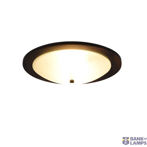Pali ceiling lamp E27 dark wood image 1