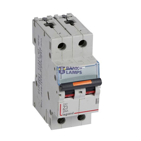 MCB DX3 2P Z3 25kA image 2