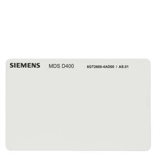 Transponder MDS D400 PVC ISO Card,RF200/RF300 ISO/MOBY D,ISO 15693,2000Byte FRAM image 1