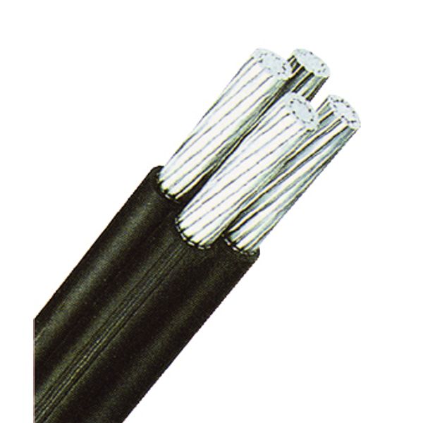 PE Insulated Overhead Line 0,6/1kV E-A2Y 4x50rm black (The price is shown without markup on metals. Request a quote for accurate information) image 1