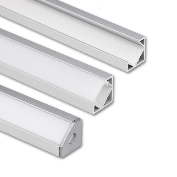 Corner aluminum profile RJ, 19x19mm, matt diff, 1m image 1