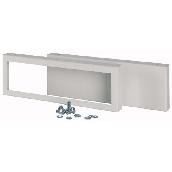 BPZ-SS-1/320/SET/BO Corner protection kit for base, HxD = 100 x 320 mm, blanking/open image 1