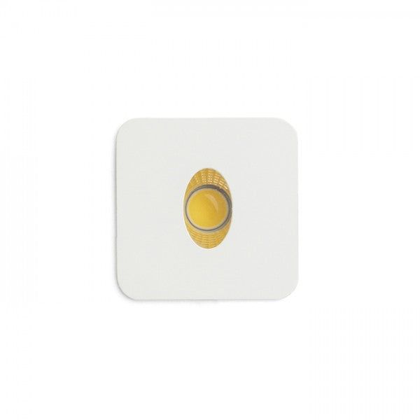 RIO SQ O recessed white 230V LED 3W 22° 3000K image 1