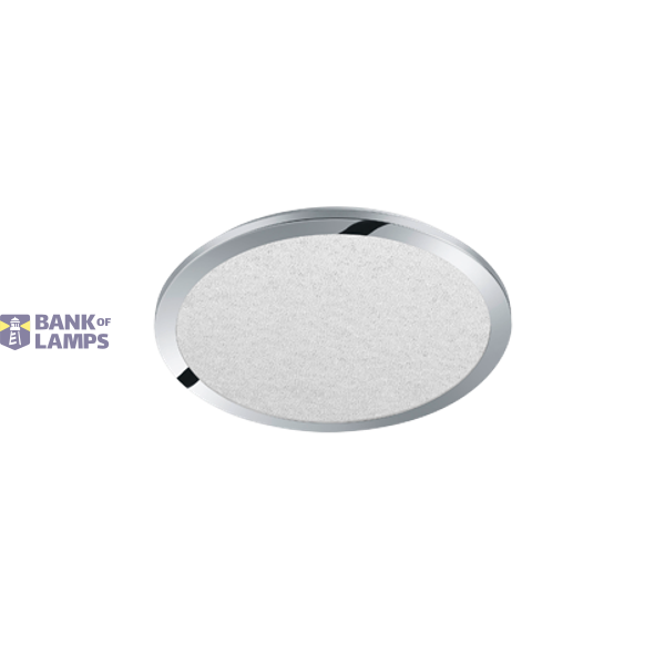 Cesar LED ceiling lamp 40 cm chrome image 1