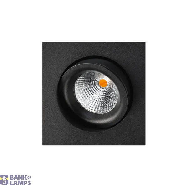 JUNISTAR SQUARE ISOSAFE DTW MUSTA 6W LED 2000-2800K image 1