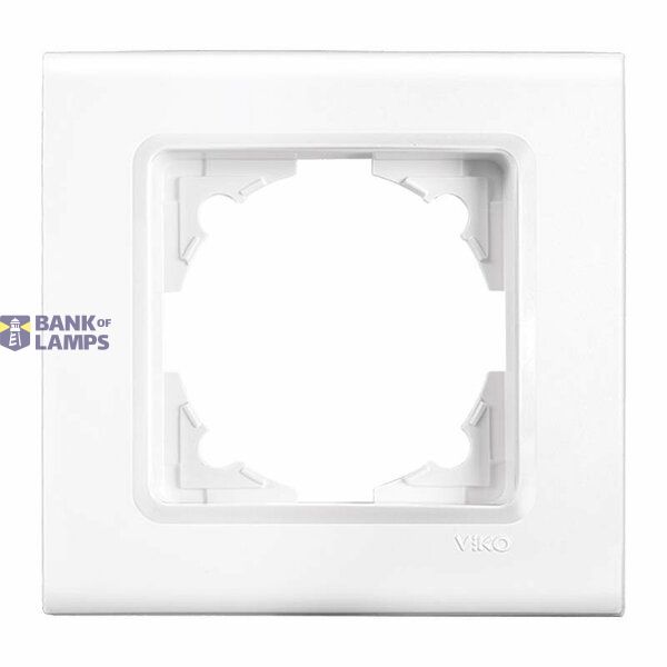 Linnera-Rollina One Gang Frame White image 1