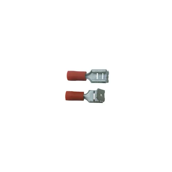 Skandia electrical connector spade 0,5-1,5mm² 10pcs red image 1