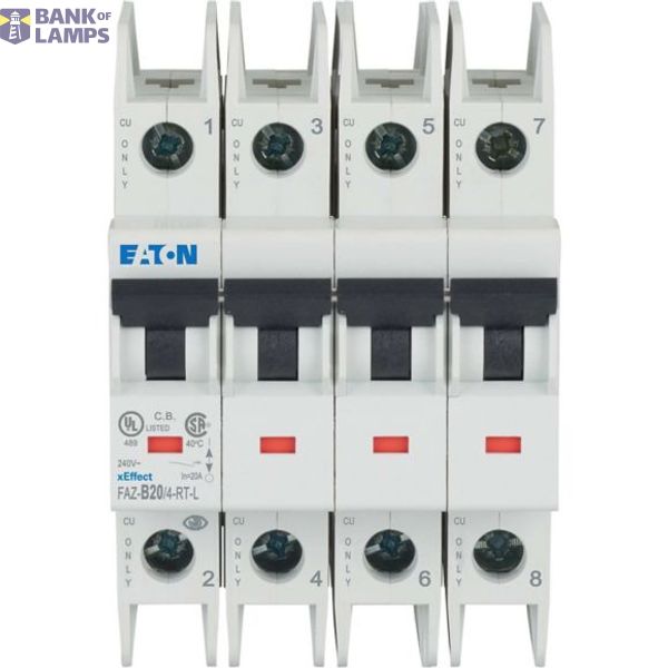 FAZ-B20/4-RT-L Eaton Moeller series xEffect - FAZ-NA, FAZ-RT MCB image 1