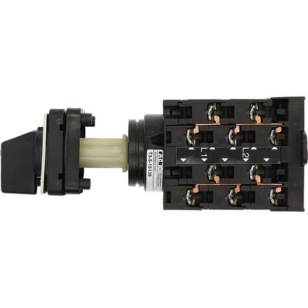 T3-5-15139/Z Step switches, T3, 32 A, rear mounting, 5 contact unit(s), Contacts: 10, 45 °, maintained, Without 0 (Off) position, 1-5, Design number 15139 image 32