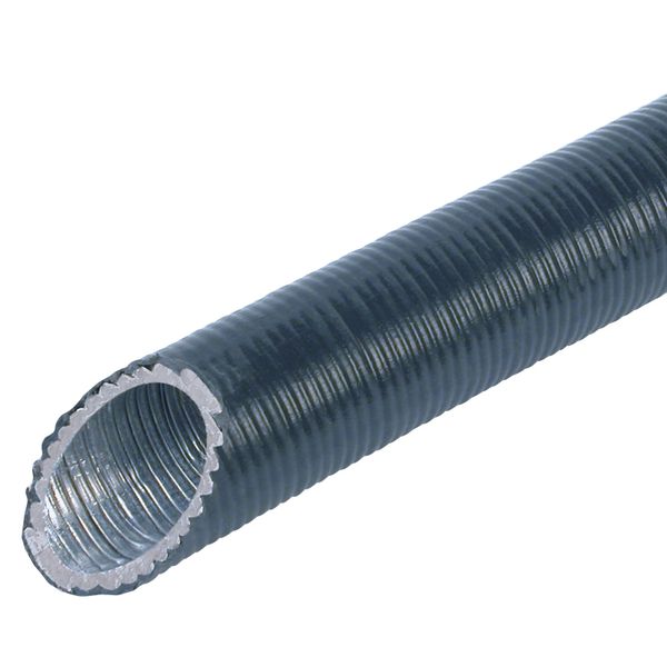 Zware flexibele stalen buis;  zwart image 1