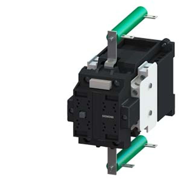 Reversing contactor for 3TF6833-.D and 3TF6933-.D DC operation 110 V DC image 1