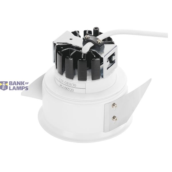 Decorative frame for F-Light downlight,white,clear glass image 7
