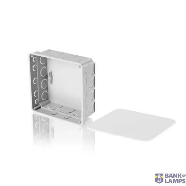 Flush mounted junction box E142 grey image 1