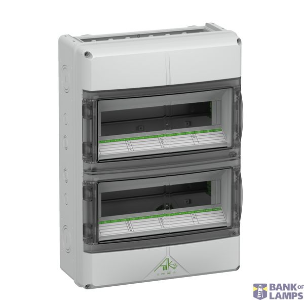 Small distributions boards, Type of protection IP65, Impact strength IK08, Protection class II, Un 400V DC, UL, DLG, UL-EU, VDE, Halogen free image 1