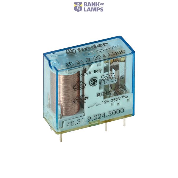 PCB/Plug-in Rel. 3,5mm.pinning 1CO 10A/90VDC/Agni+Au/wash tight (40.31.9.090.5001) image 4