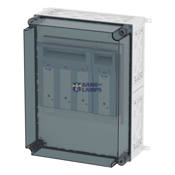 NH individual enclosure 1x XNH2, 3-pole+1-pole, incl. finger-protectio image 1