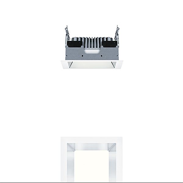 PANOS EVO Q140L 15W 830 LDO AL WH - LED ceiling-recessed luminaire image 1