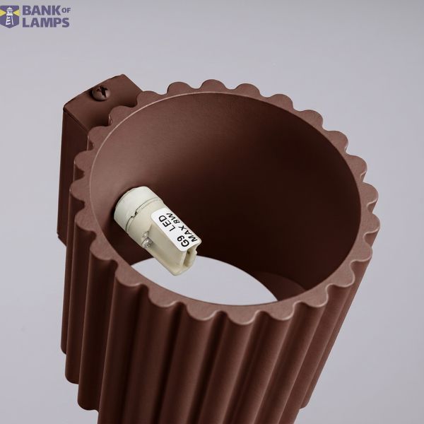 Wall lamp AURA brown G9 image 3