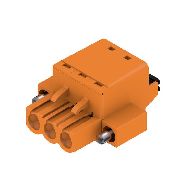 PCB plug-in connector, female plug, 5.00 mm, Number of poles: 3, 180°, PUSH IN with actuator, Clamping range, max. : 3.31 mm², Box image 4
