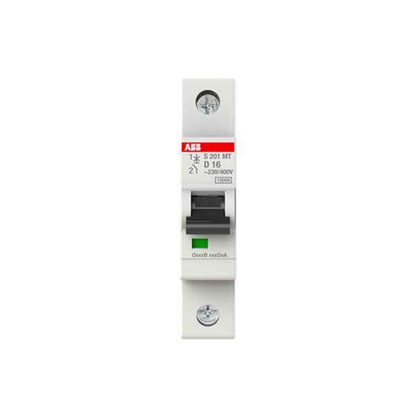 S201MT-D16 Miniature Circuit Breakers MCBs - 1P - D - 16 A image 4