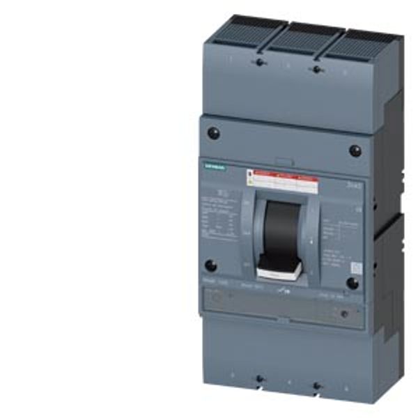 Circuit breaker 3VA5 UL frame 800 breaking capacity class H 65 kA @ 480V 3-pole image 1