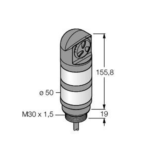 LED Signal Light Tower Light   TL50GRALS image 1