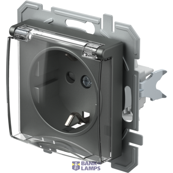 SOCKET SCHUKO+COVER 2P+E 16A 250V~ AT XO 4417014 image 2