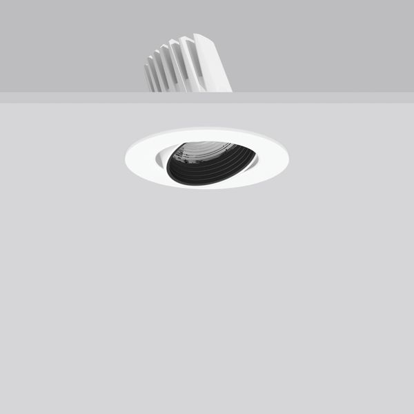 RONDOS mini, 20 W, 1900 lm, 927, white, on/off Recessed projectors, D  image 1