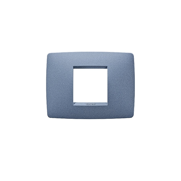 ONE PLATE 2-GANG SEA BLUE GW16102VB image 1