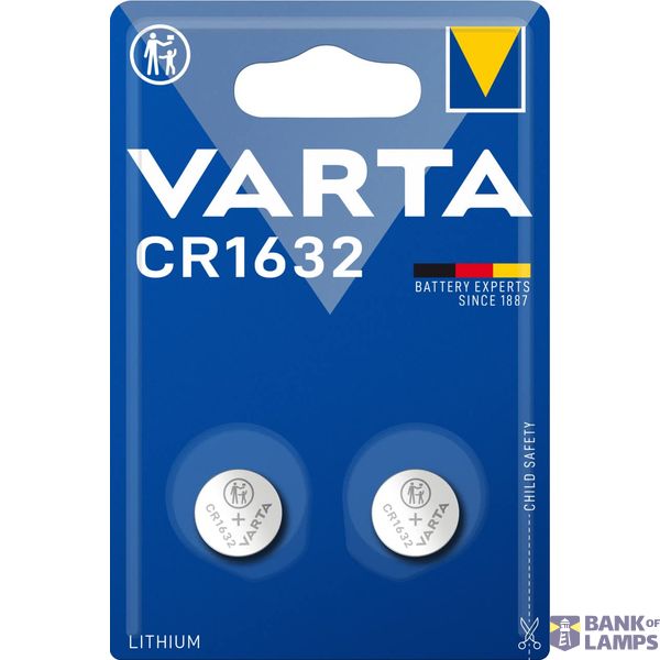 VARTA Lithium 6632 CR 1632 BL2 image 1