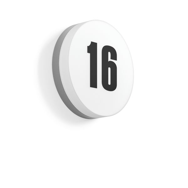 FLAT SLIM round, 11...20 W, 1300...2450 lm, 830, 840, silver, on/off H image 1