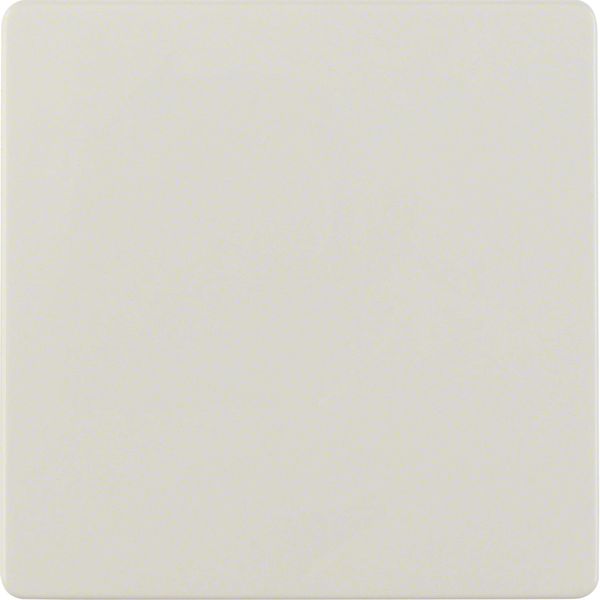 Central plate for sensor insert, KNX, white glossy image 2