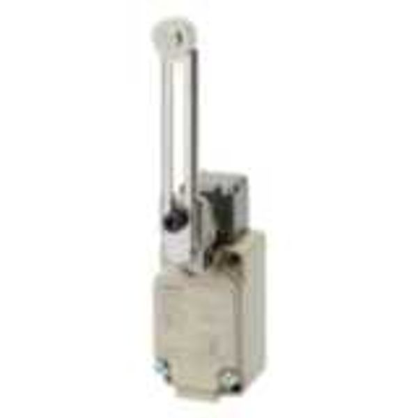 Limit switch, adjustable roller lever: R25 to 89 mm, pretravel 15Â±5Â°, WLN 0025B image 2