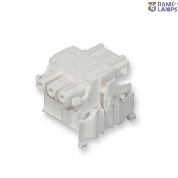 Distribution block 3 phase, 6x1 OUTPUT, WHITE image 1