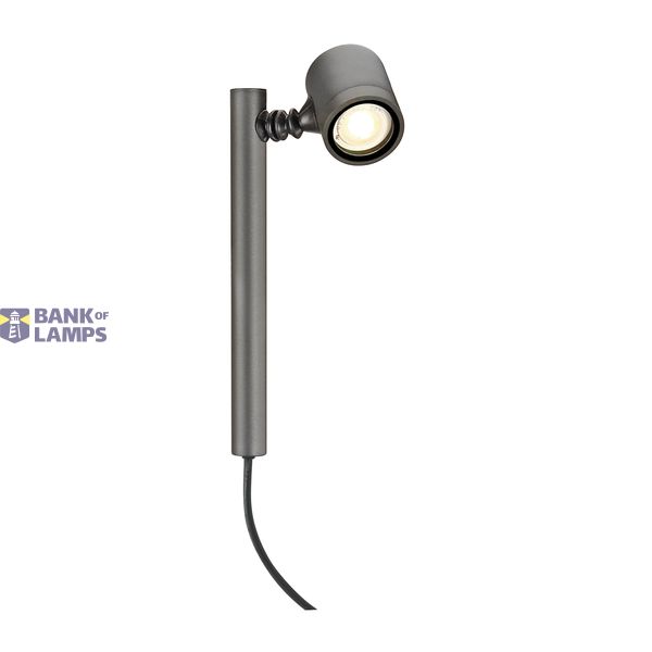 NEW MYRA 1 lamp head, anthracite, GU10, max. 4W, IP44 image 1