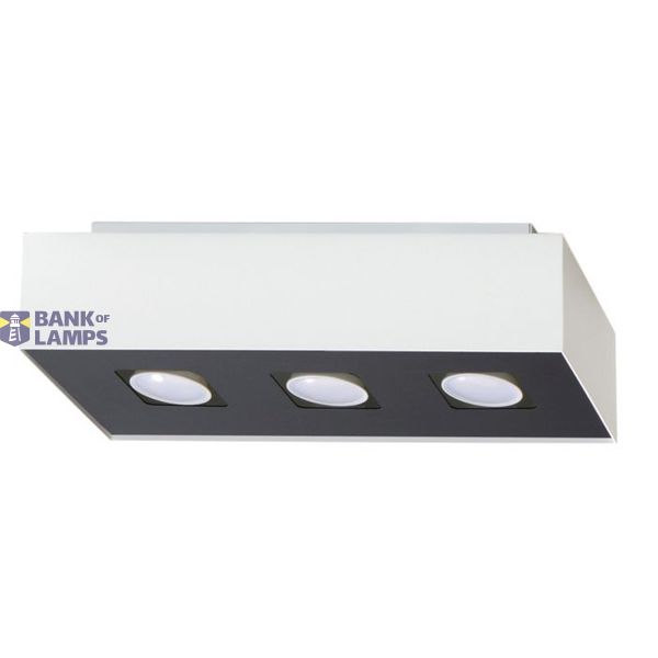 SPOT MONO 3 WHITE GU10 3X40W IP20 image 3