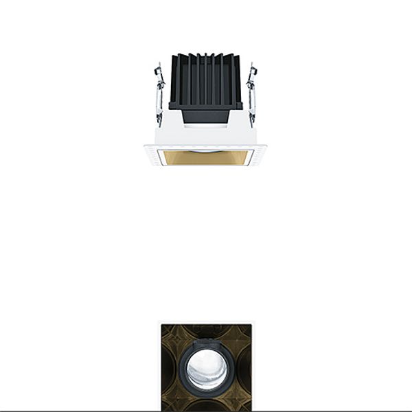 PANOS INF Q100V 15W 940 LDO SP-GD TL - LED ceiling-recessed luminaire image 1