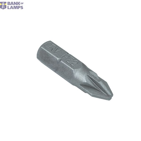 Bits，25mm，РZ2 1/4" ，6150CRV (10 pcs) image 2