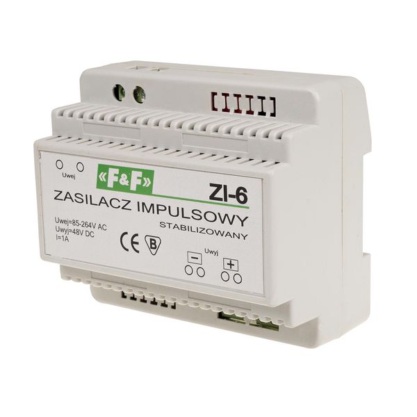 switching power supply 48V DC 1A ZI-6 image 1