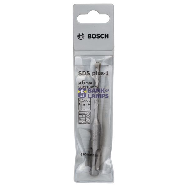 Hammer drill bit SDS-plus-1 5 x 50 x 110 mm image 2