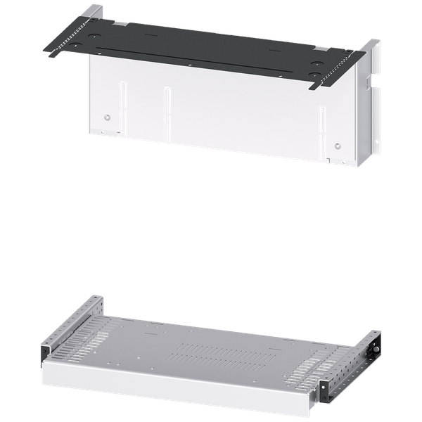 mounting plate 3WA (800 V) size 1, 3 or 4-pole, H: 675 mm W: 600 mm image 1