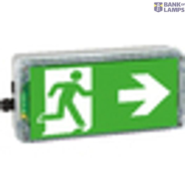 EX-protected emerg.luminaire EXIT 2 N zone2/22 LED3h 230V AC image 2