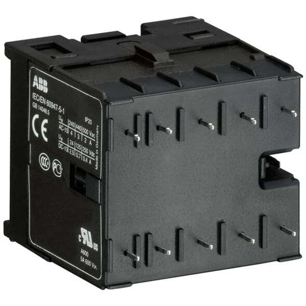 K6-31Z-P-02 Mini Contactor Relay 42V 40-450Hz image 1
