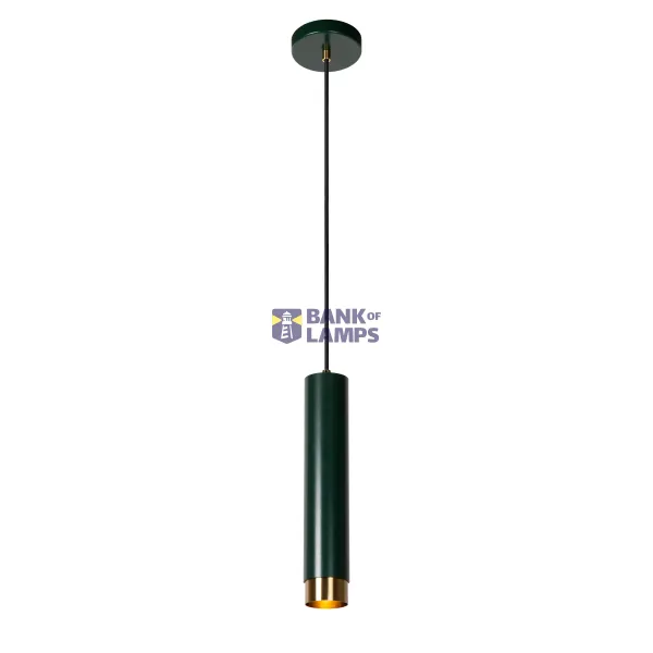 Lucide FLORIS - Pendant light - Ø 5,9 cm - 1xGU10 - Green image 1
