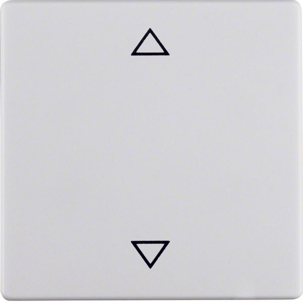 Rocker imprinted arrows symbol, Q.1/Q.3, p. white velvety image 1