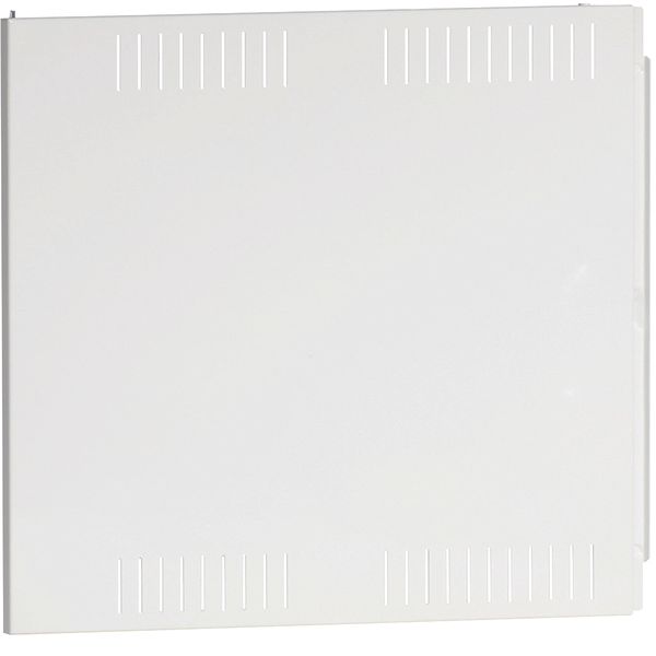 Door, univers, left, slotted, RAL 9010, for enclosure IP3X 500x1050mm image 1