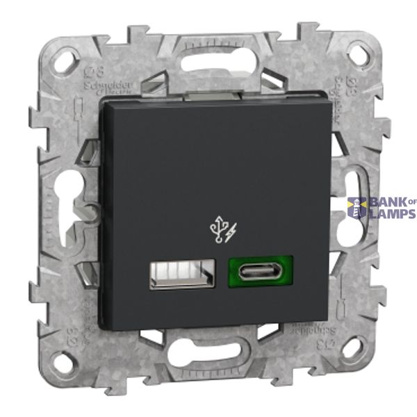 Socket Outlet Unica 2P+E 16A Shuttered White image 1