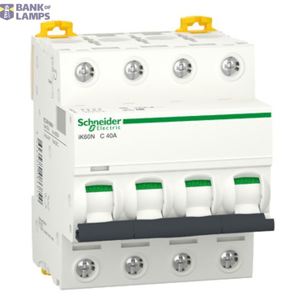 Miniature Circuit Breaker iK60N 4P 40A C Curve 6kA image 1