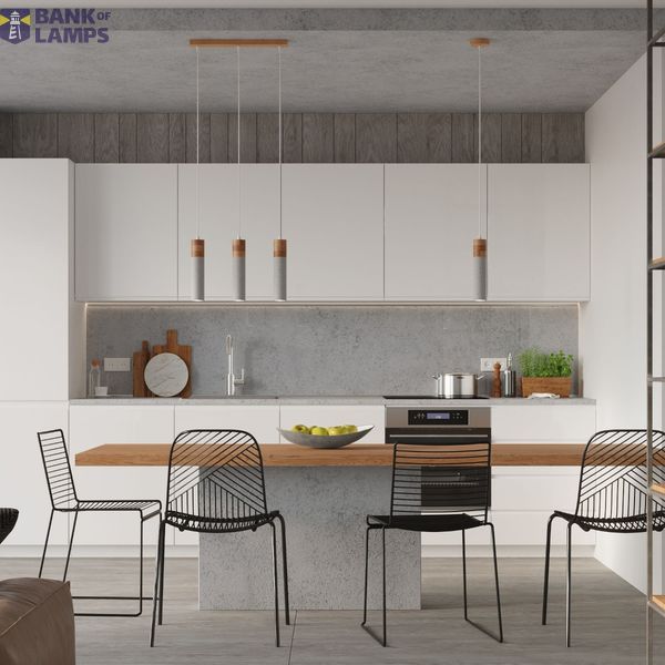 HANGING LAMP ZANE 1 GREY GU10 1X40W IP20 image 7