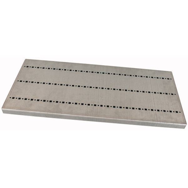 XMH0803 Carrier plate for universal use, empty, WxD=800x321mm image 1